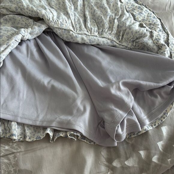 Siena Sky Ruffle Mini Skirt size small like new - Picture 5 of 5